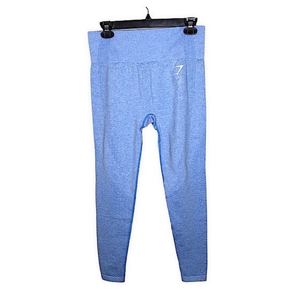 Gymshark Pants - Gymshark Vital Seamless Blue Marl Legging Large